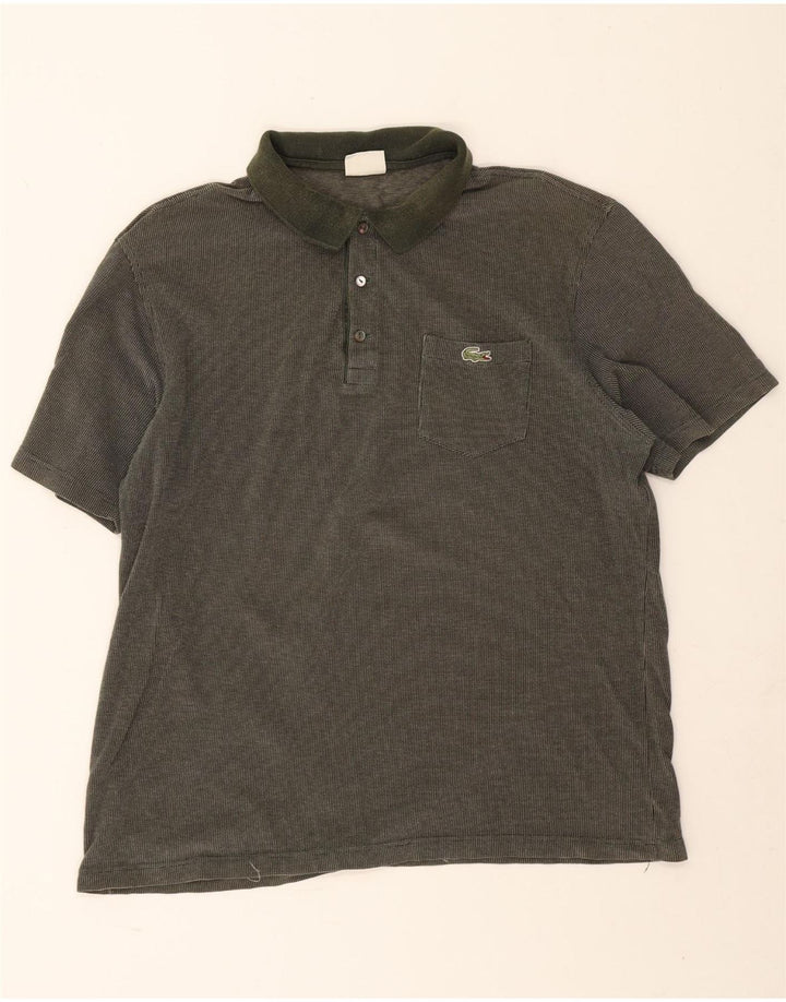 Lacoste Herre poloskjorte str. 7 2XL Khaki Bomuld
