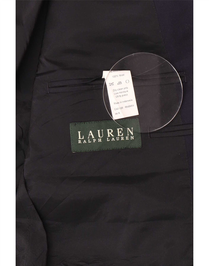 Ralph Lauren Herre 2-knaps blazerjakke UK 44 2XL Navy Blue Wool