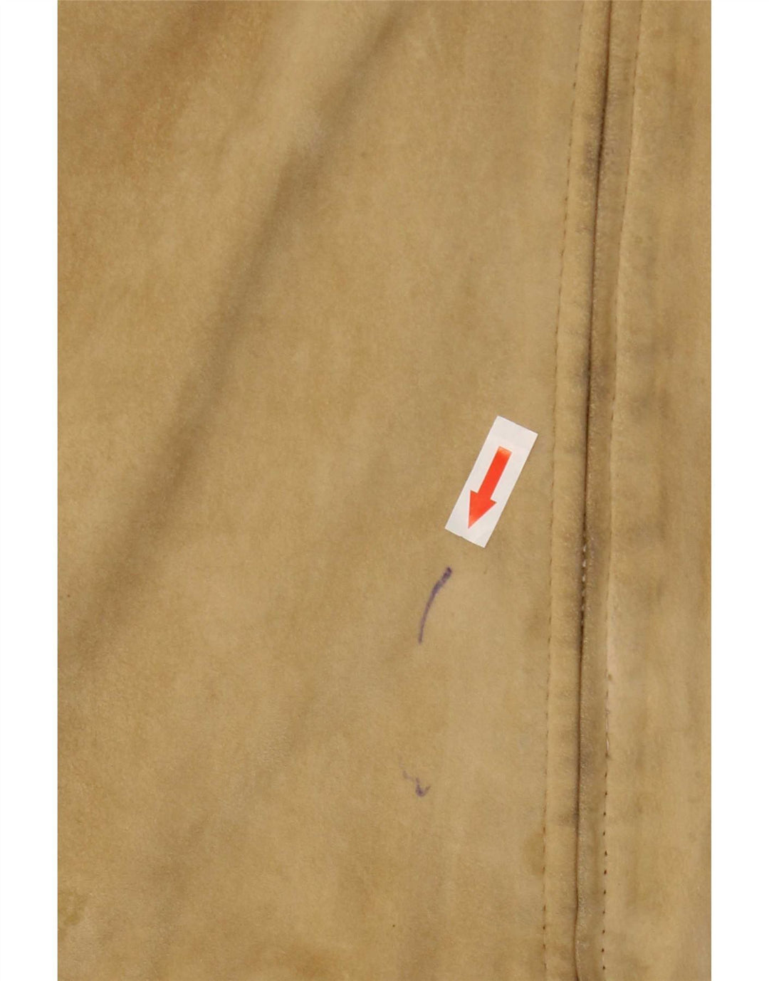 Vintage dame ruskindsjakke IT 44 Medium Beige
