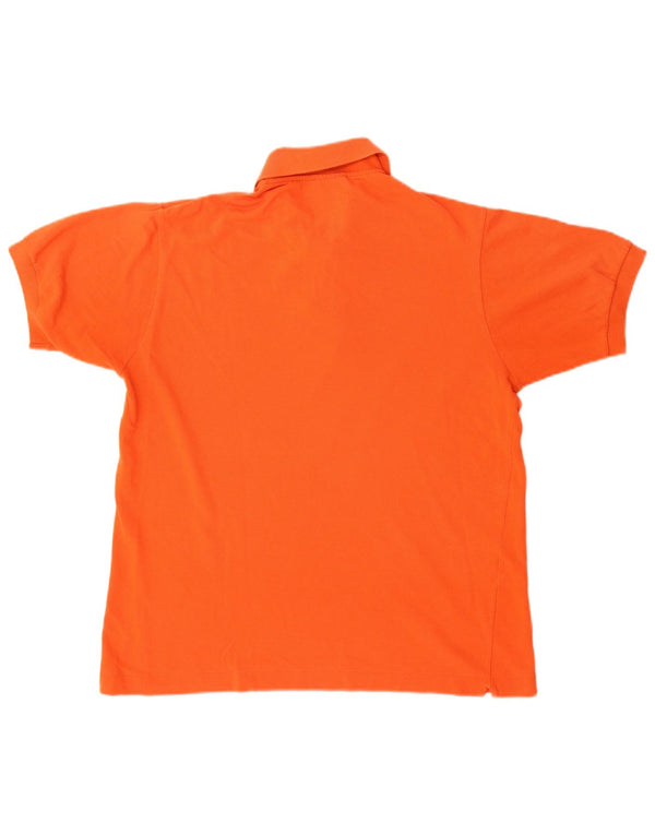 Lacoste herre poloskjorte str. 4 Medium Orange bomuld