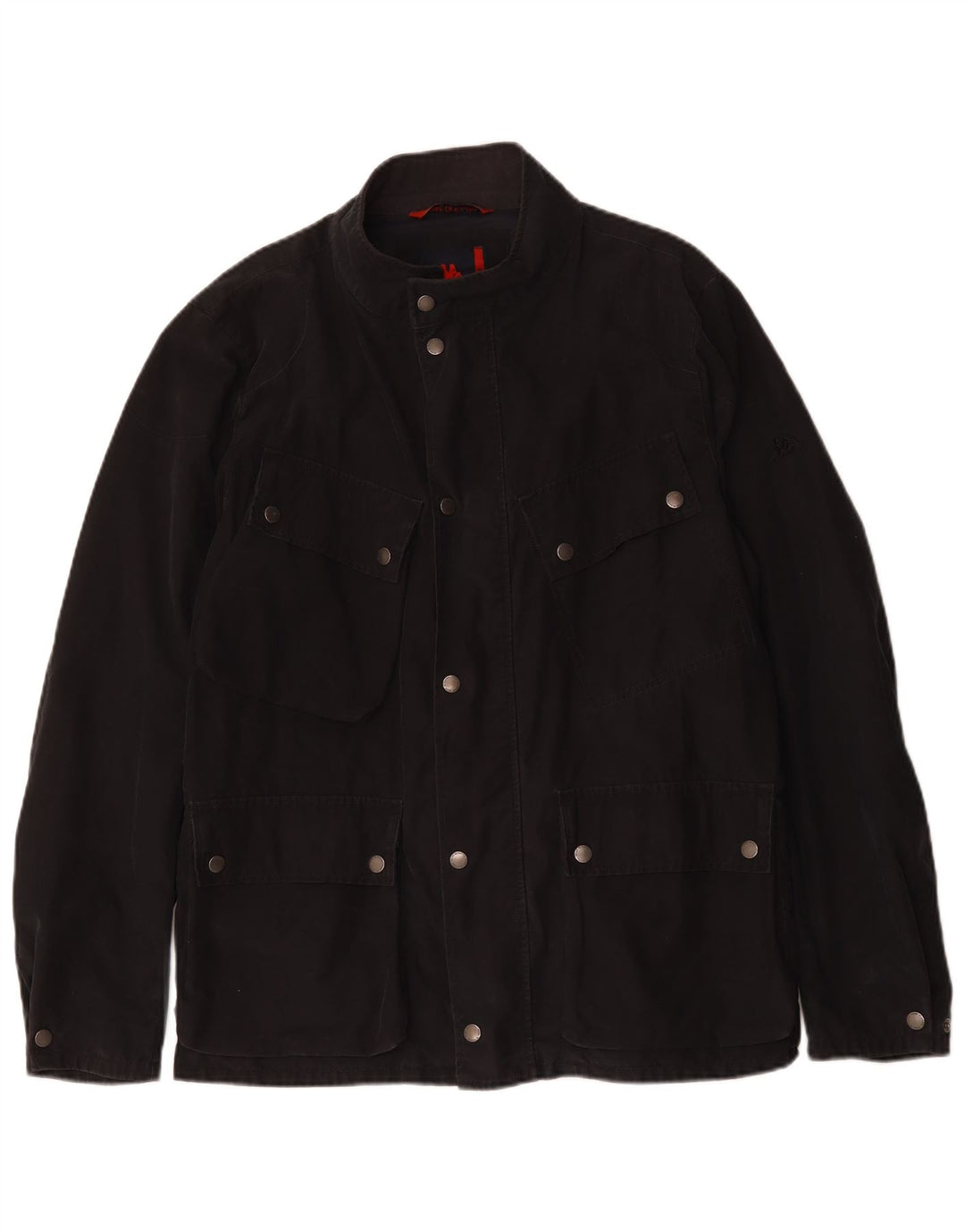 Kappa Herre Utility Jacket UK 40 Large Black Cotton