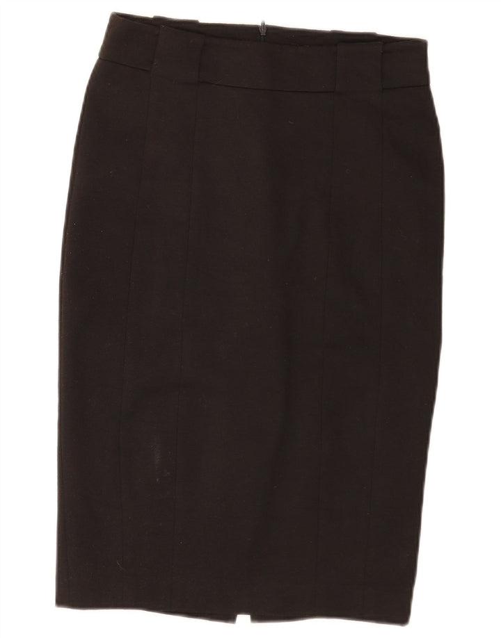 Zara Pencil Skirt Small W26 sort polyester