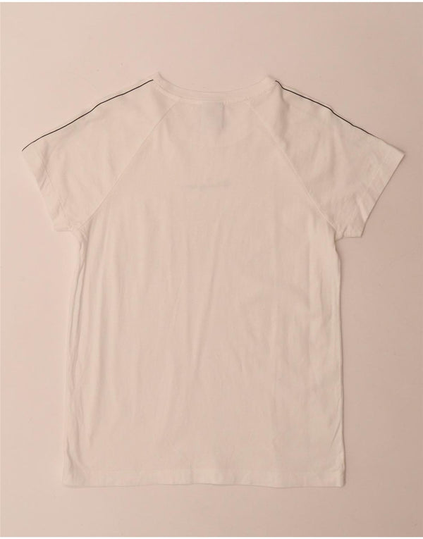 Champion Herre Grafisk T-Shirt Top Medium White