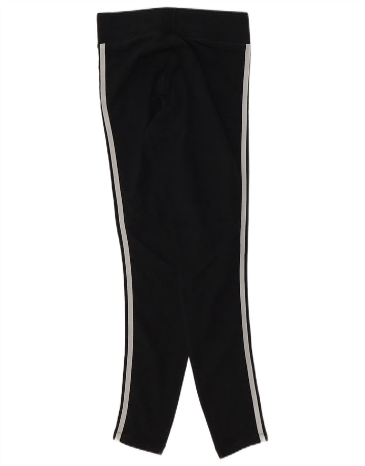 Adidas Dame Leggings UK 8 Small Black Bomuld
