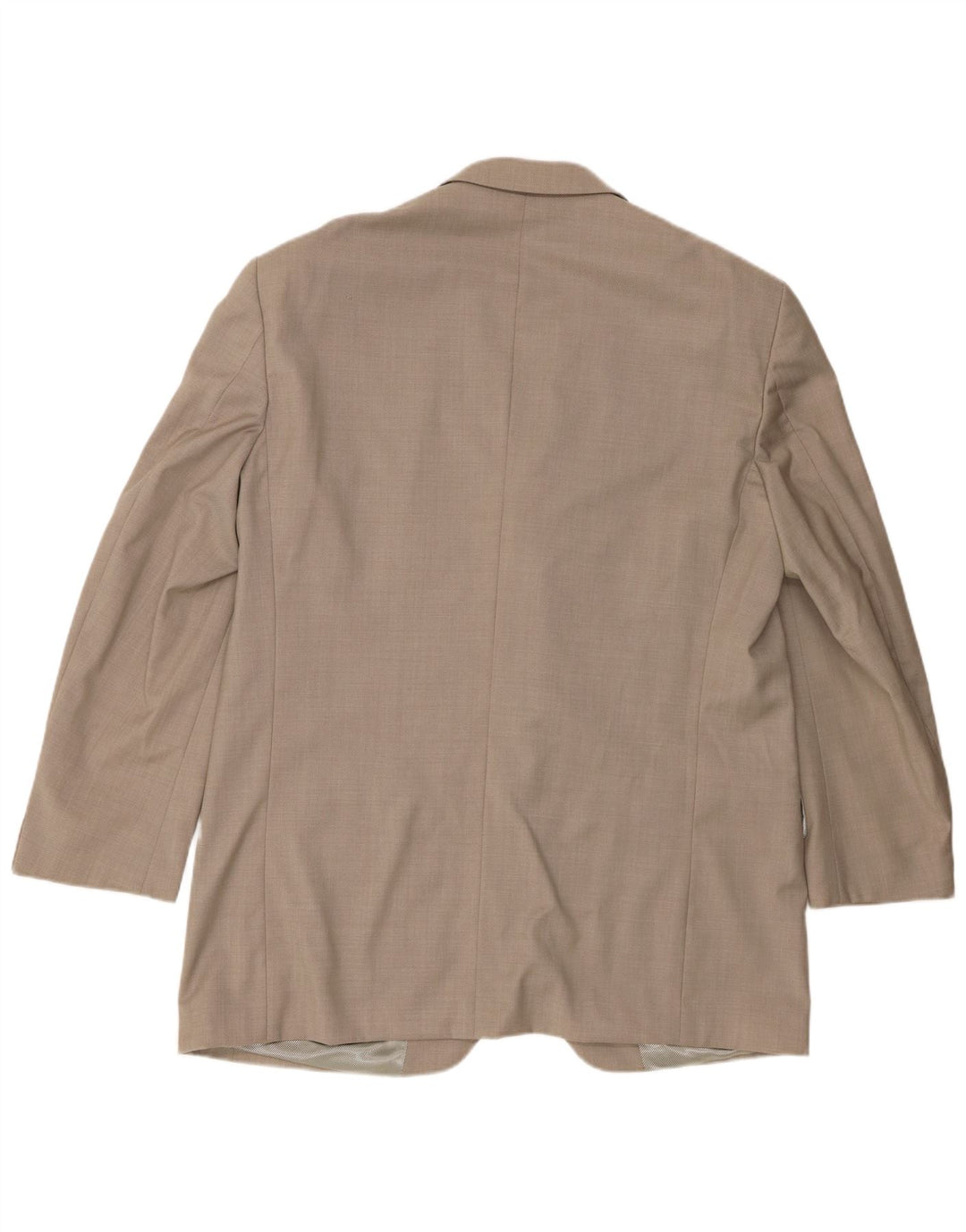 Kenzo Herre 3-knaps blazerjakke IT 56 3XL Beige Uld