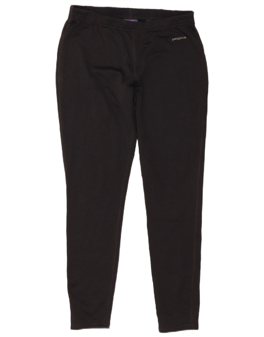 Patagonia Dame Polartec Leggings UK 16 Large Black Polyester