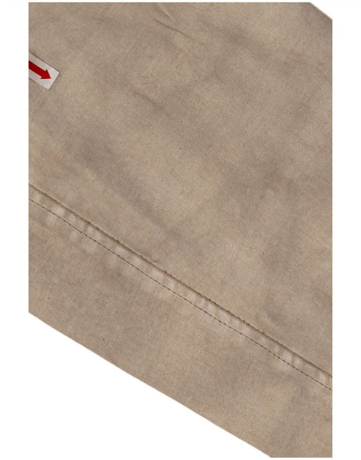 MURPHY & NYE Dobbeltradet frakke til kvinder UK 14 Medium Beige Bomuld