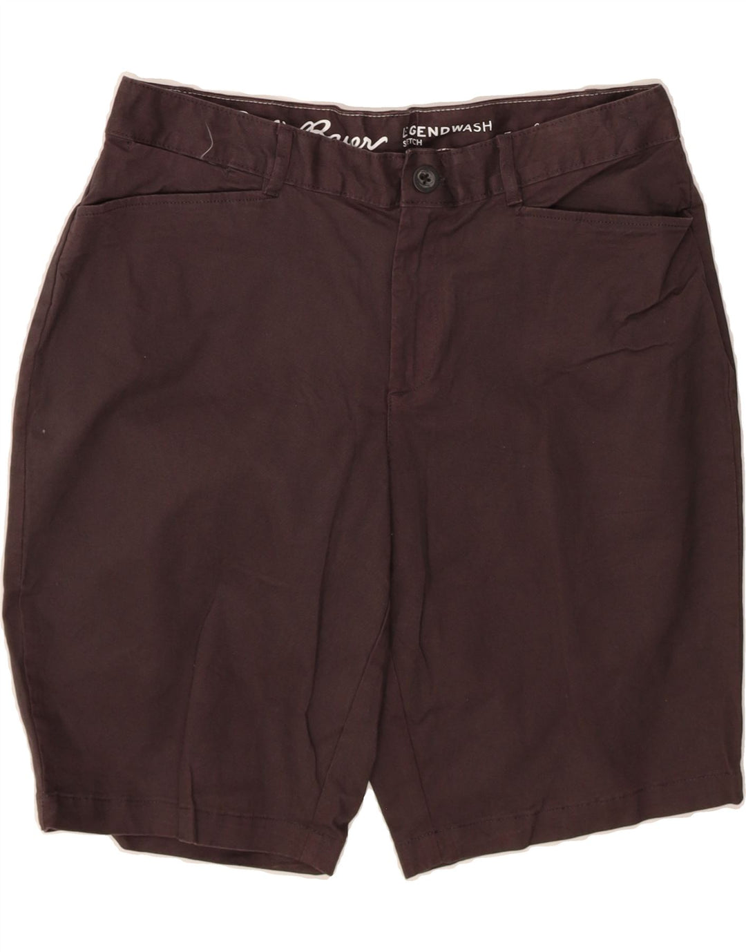 EDDIE BAUER Womens Curvy Casual Shorts US 12 Large W32  Brown Vintage Eddie Bauer and Second-Hand Eddie Bauer from Messina Hembry 
