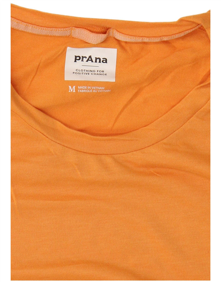Prana Herre T-Shirt Top Medium Orange Syntetisk