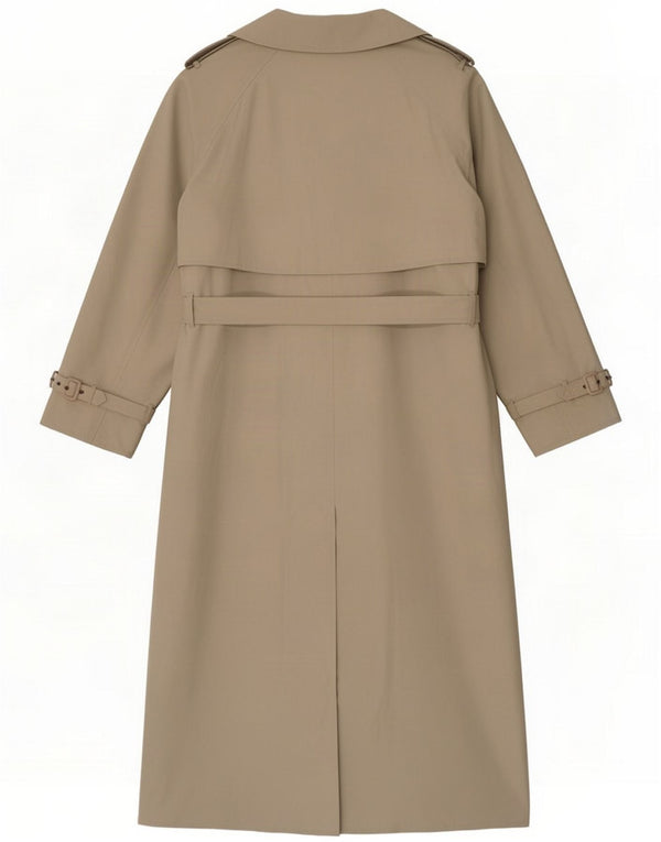 Four Seasons Womens Trench Coat UK 18/20 XL Beige Polyester