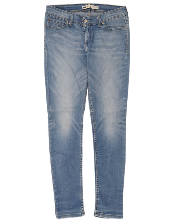 Levi's Dame Demi Curve Skinny Jeans med lav talje W29 L32 Blå Bomuld