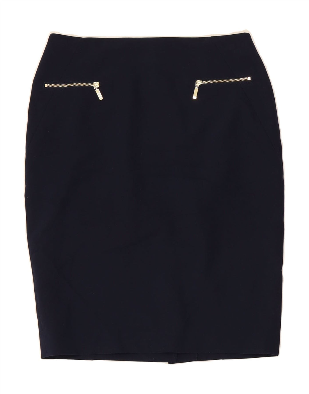 TOMMY HILFIGER Womens Pencil Skirt US 2 XS W30  Navy Blue Polyester Vintage Tommy Hilfiger and Second-Hand Tommy Hilfiger from Messina Hembry 