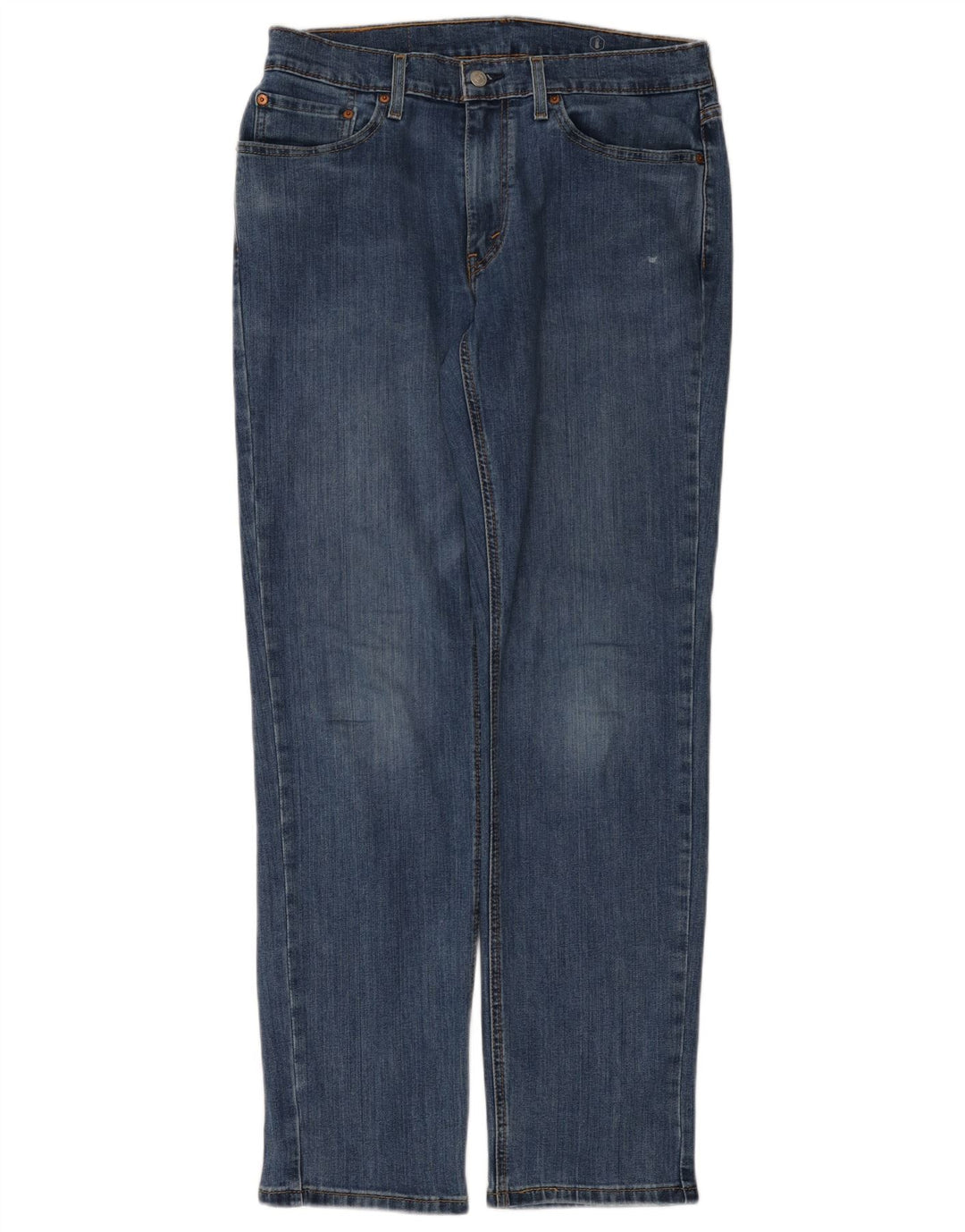 Levi's Herre 541 Athletic Straight Jeans W32 L34 Blå Bomuld