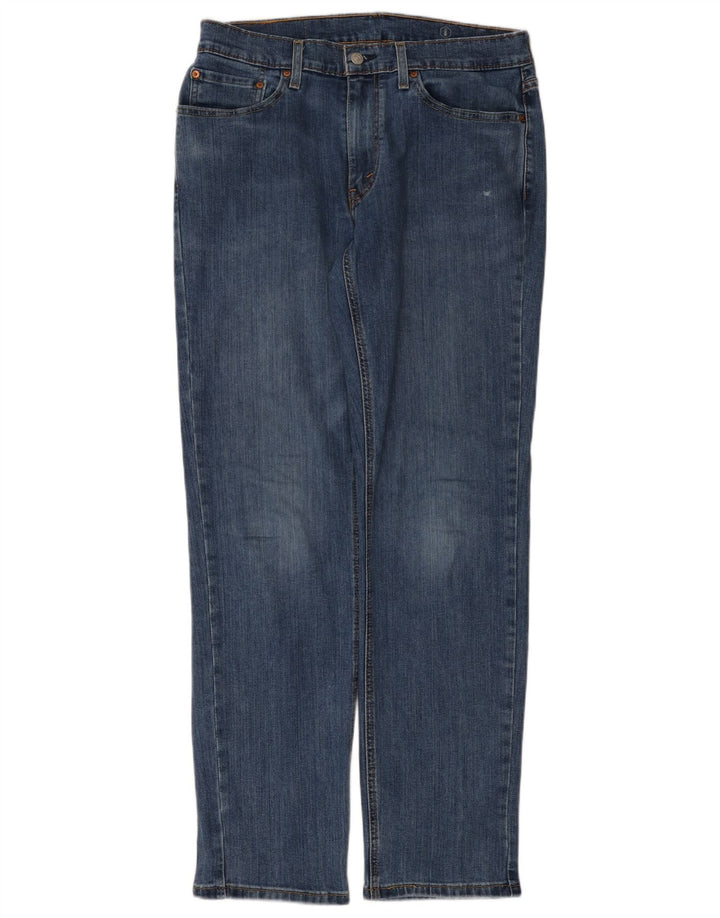 Levi's Herre 541 Athletic Straight Jeans W32 L34 Blå Bomuld