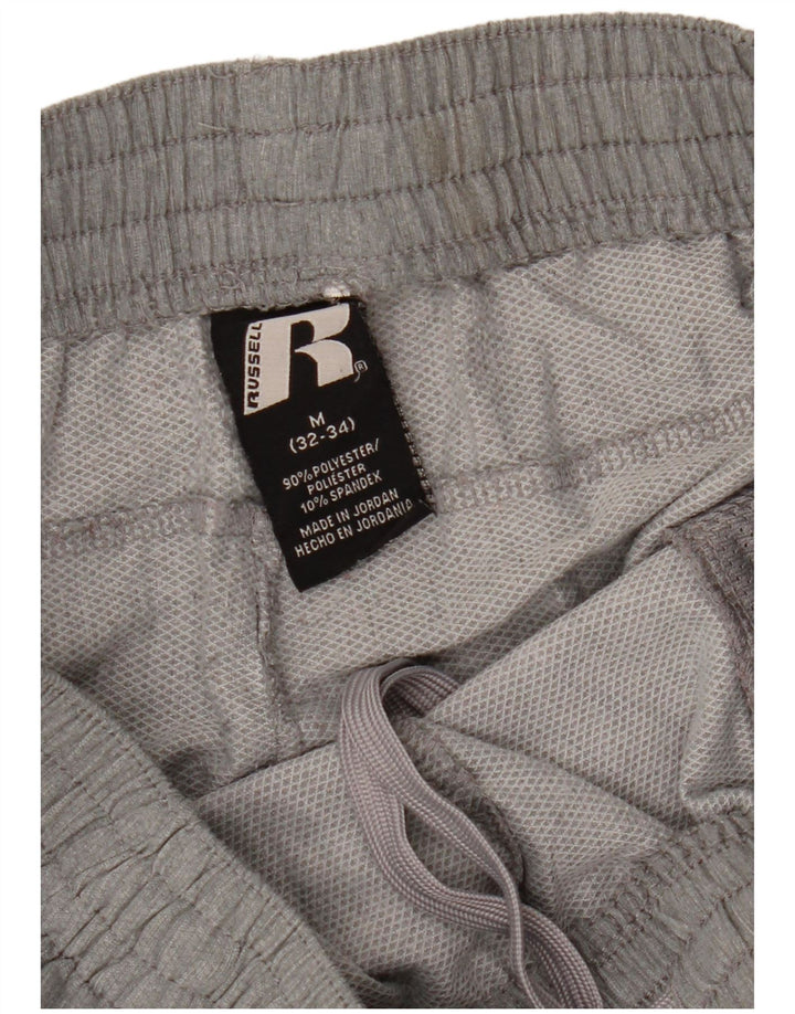 RUSSELL ATHLETIC Sportsshorts til mænd mellemgrå polyester