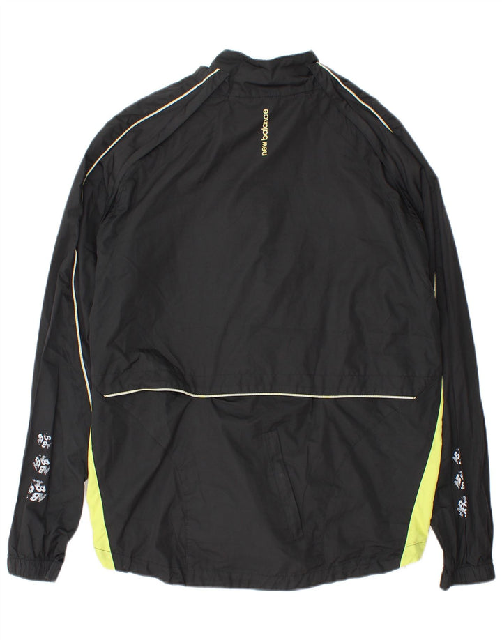 New Balance Træningsdragt til mænd Topjakke Medium Sort Colourblock Polyester