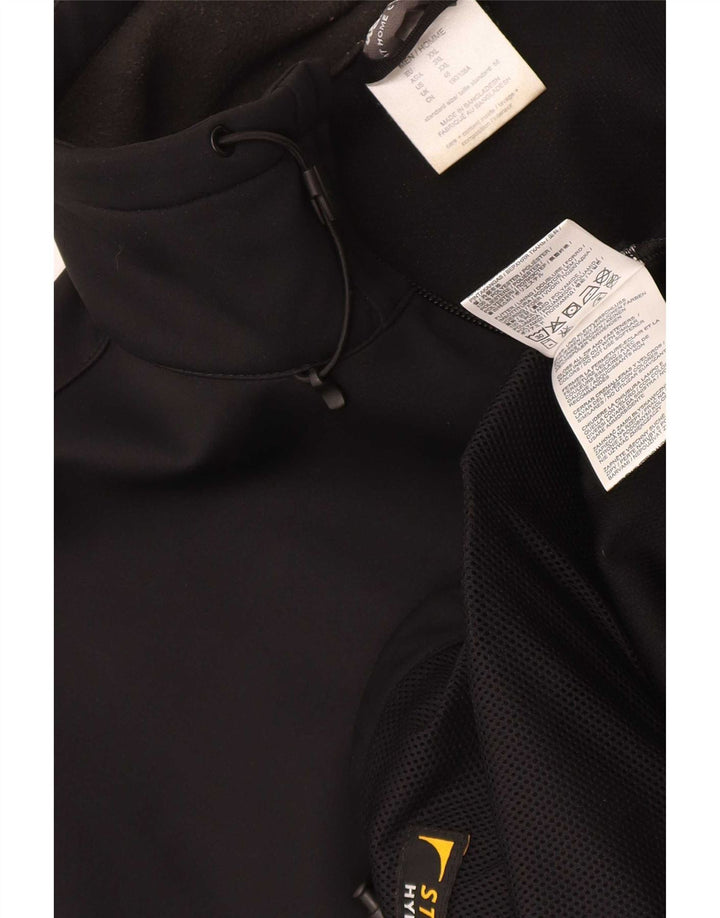 Jack Wolfskin Herre Windbreaker Jacket UK 48 2XL Sort Polyester