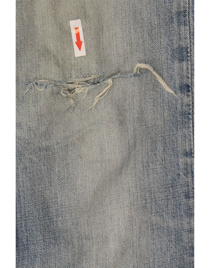Levi's Herre 520 tilspidsede jeans W32 L32 blå bomuld