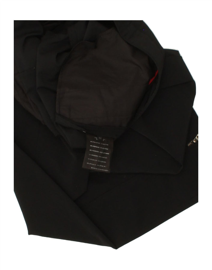 PRADA Womens Straight Casual Trousers IT 42 Medium W30 L30 Black Sports Vintage Prada and Second-Hand Prada from Messina Hembry 