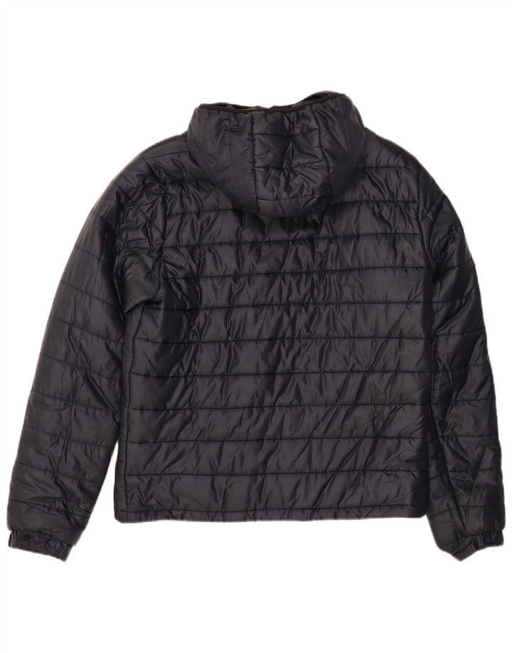NORTH SAILS Herre hættepolstret jakke UK 38 Medium Navy Blue Nylon