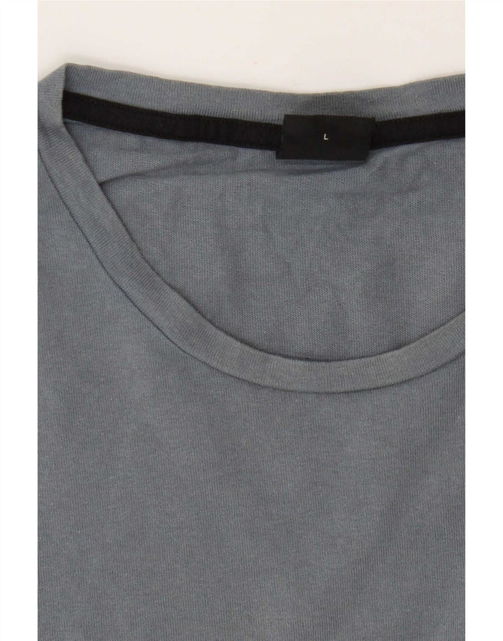 Hugo Boss Herre T-Shirt Top Stor Blå