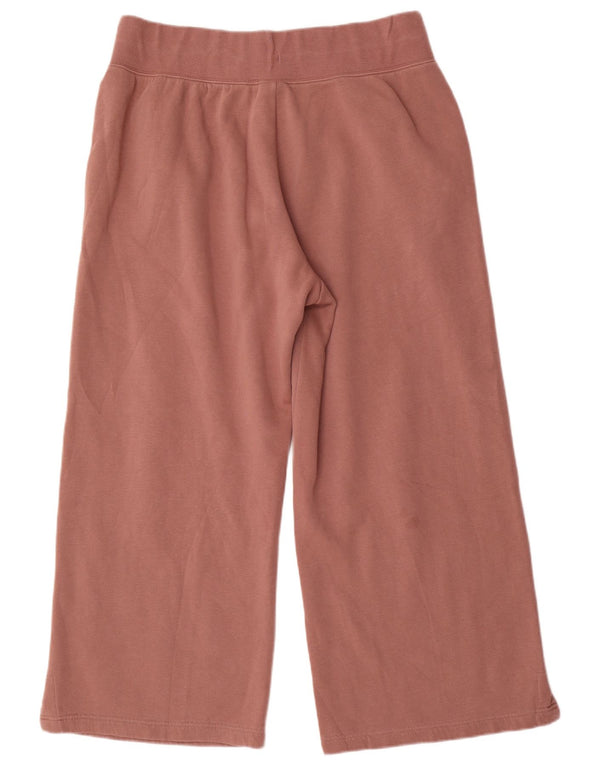 NIKE træningsdragtsbukser med brede ben til kvinder UK 18 XL Pink Bomuld