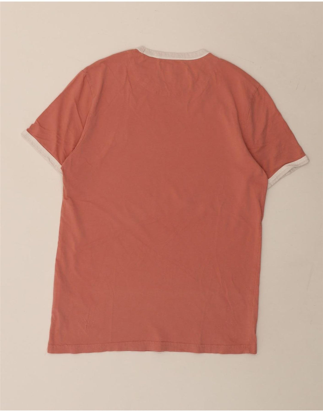 Lyle & Scott Herre T-shirt Top Lille Pink Bomuld