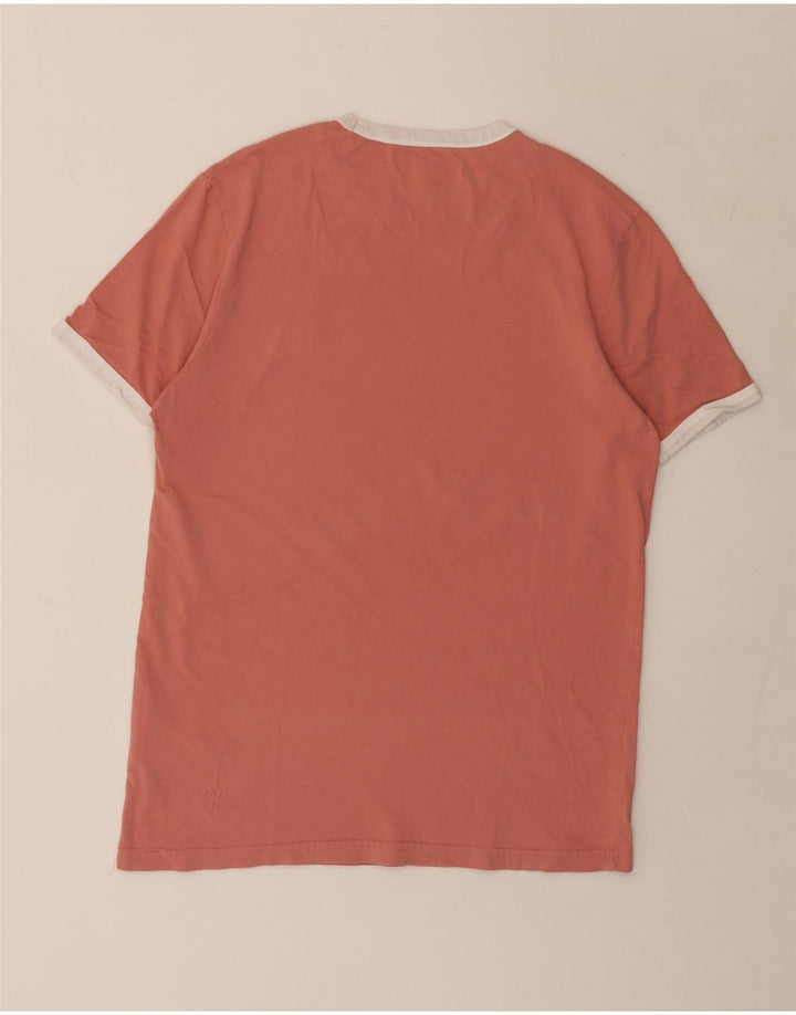Lyle & Scott Herre T-shirt Top Lille Pink Bomuld