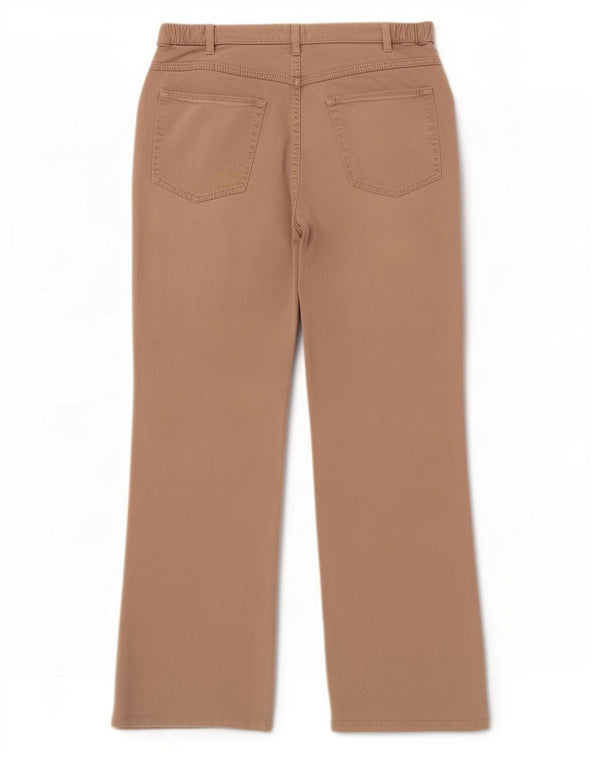 Marks & Spencer Lige fritidsbukser til kvinder UK 16 Large W35 L29 Beige