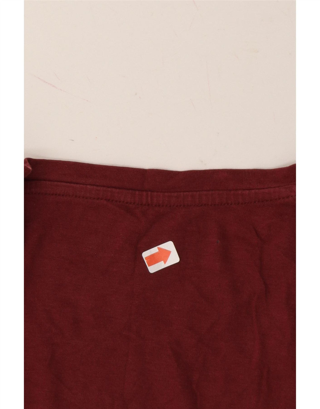 JACK & JONES Mens T-Shirt Top Large Burgundy Cotton Vintage Jack & Jones and Second-Hand Jack & Jones from Messina Hembry 