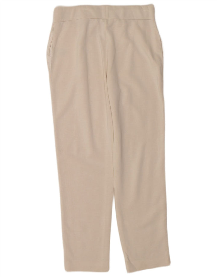 Ted Baker Lige Casual Bukser til Damer Størrelse 2 Small W32 L30 Off White