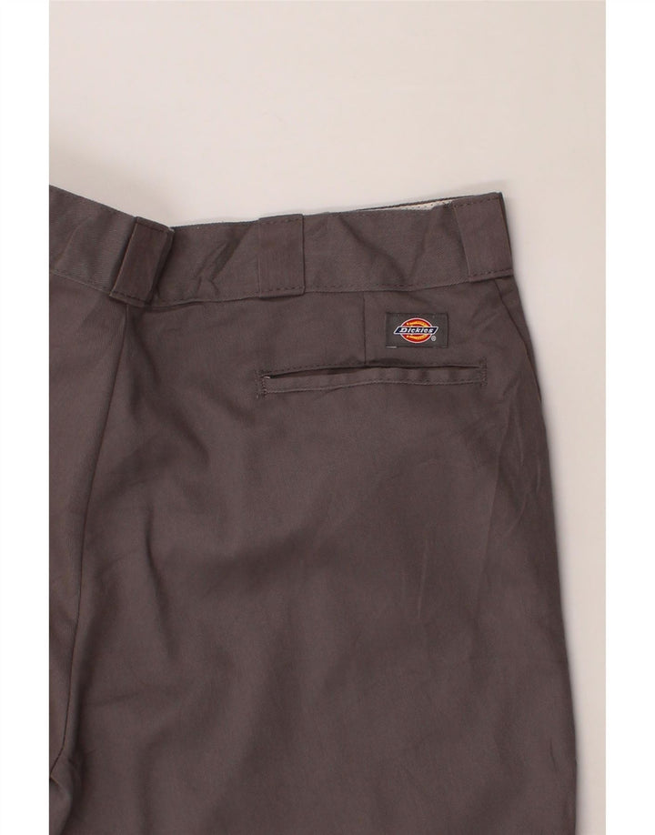 DICKIES Mens Flex Straight Chino Trousers W40 L30 Grey Polyester Vintage Dickies and Second-Hand Dickies from Messina Hembry 