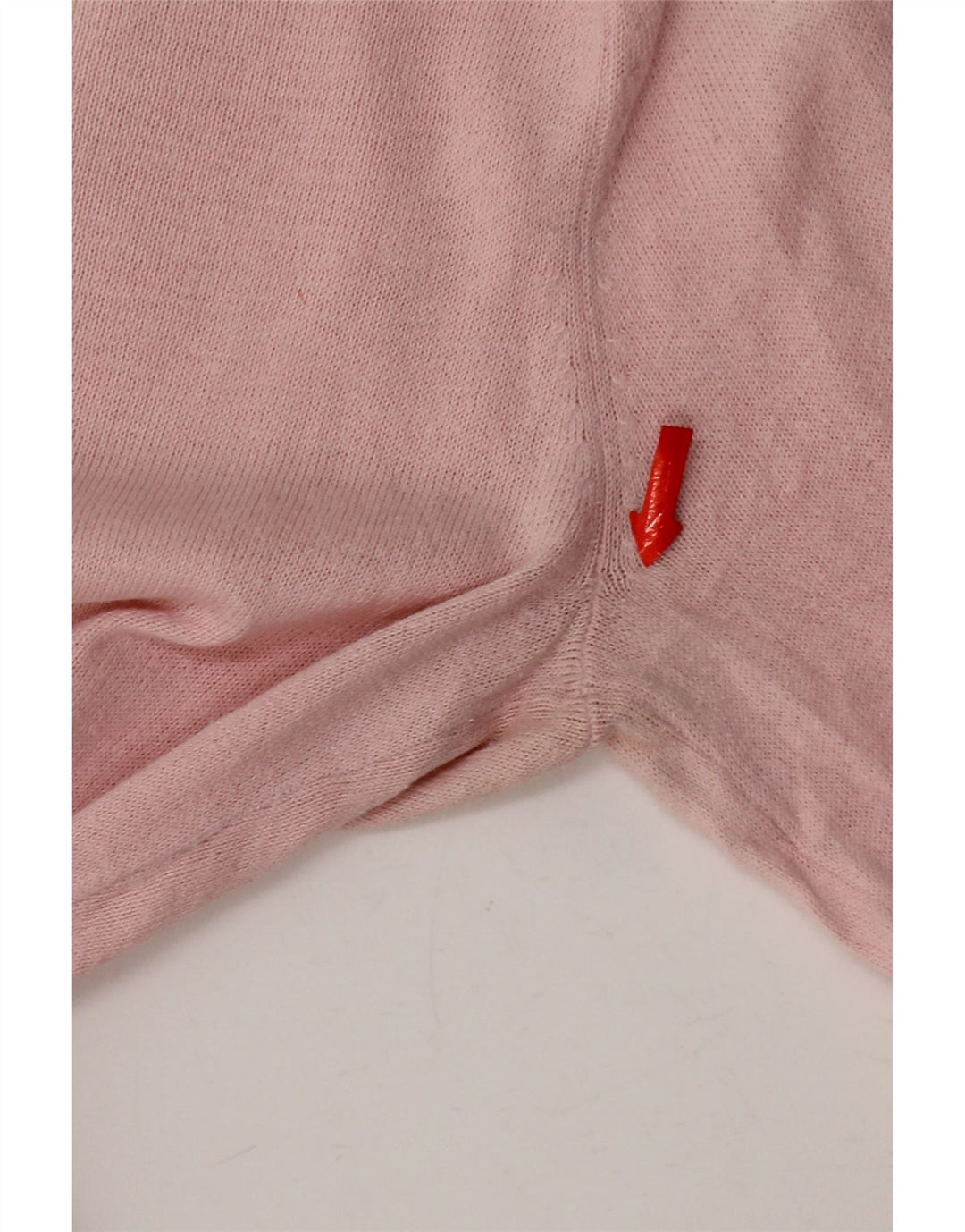 Tommy Hilfiger Dame V-hals sweater UK 12 Medium Pink