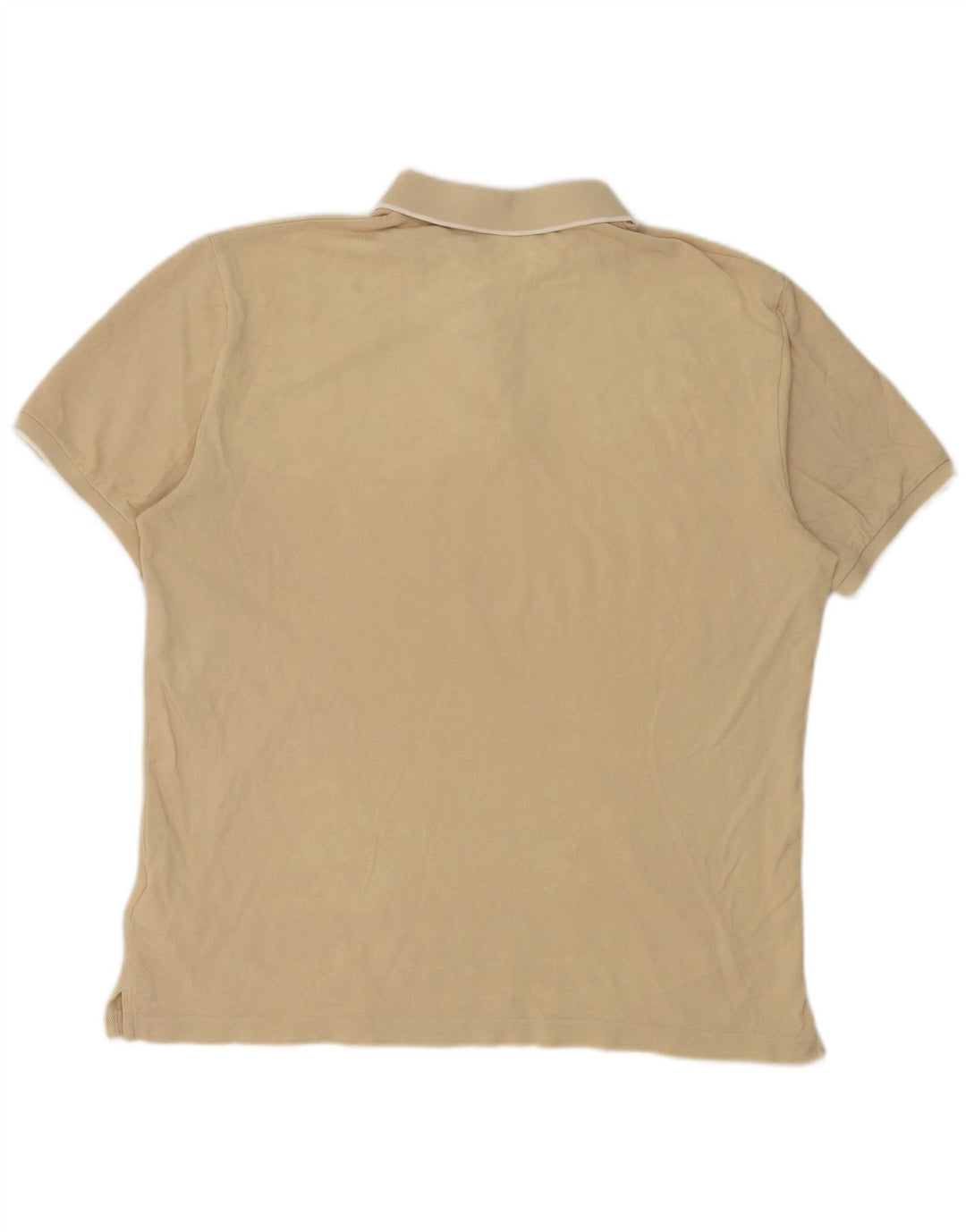 GANT Poloskjorte til mænd, stor beige bomuld