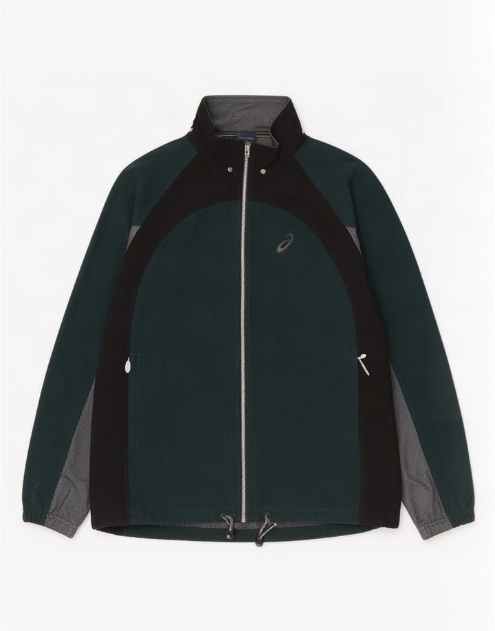 Asics Træningsdragt til mænd Top jakke 2XL Grøn Colourblock