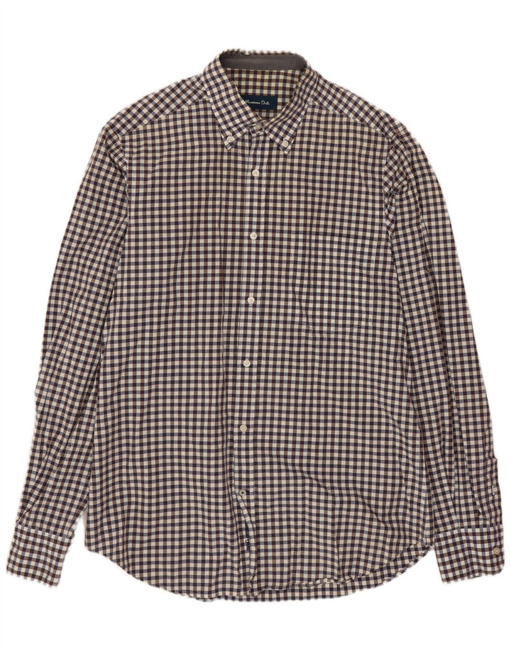 Massimo Dutti Herreskjorte Medium Brun Gingham