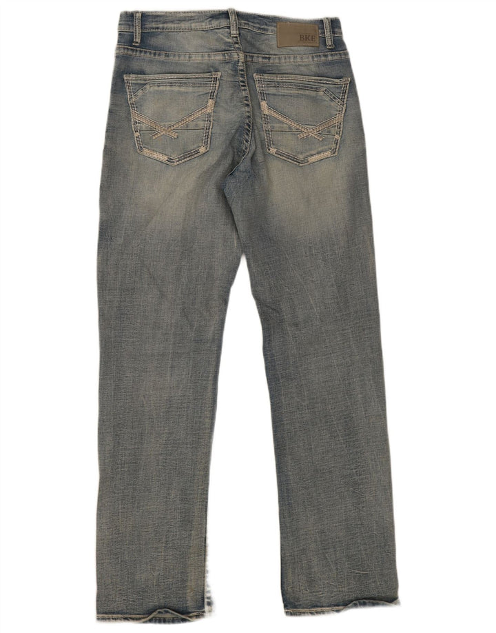 BKE Dame Tyler Straight Jeans W31 L31 Blå Bomuld