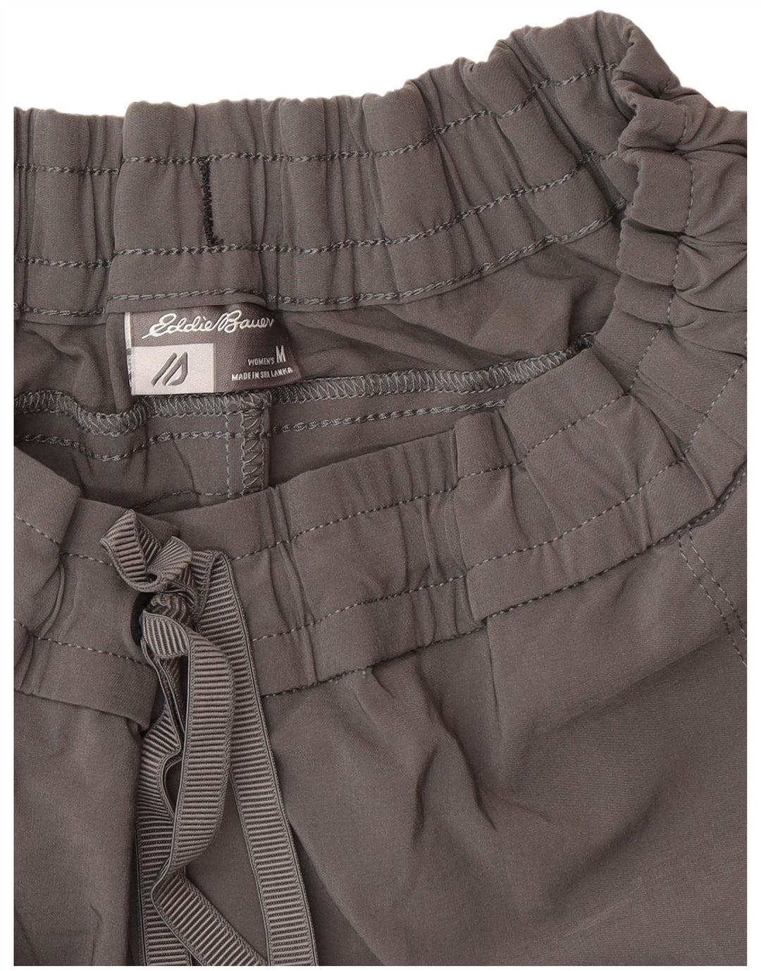 Eddie Bauer Dame Crop Cargo Bukser Medium W30 L24 Grå Polyester