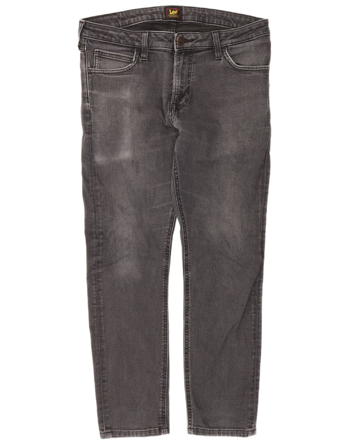 Lee Dame Skinny Jeans W33 L27 Grå Bomuld