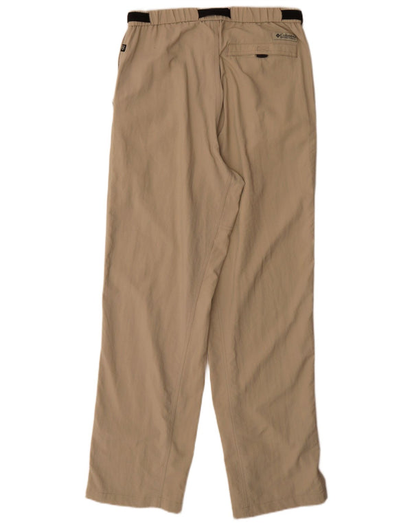 Columbia Vandrebukser til mænd Small W28 L32 Khaki Nylon Sports