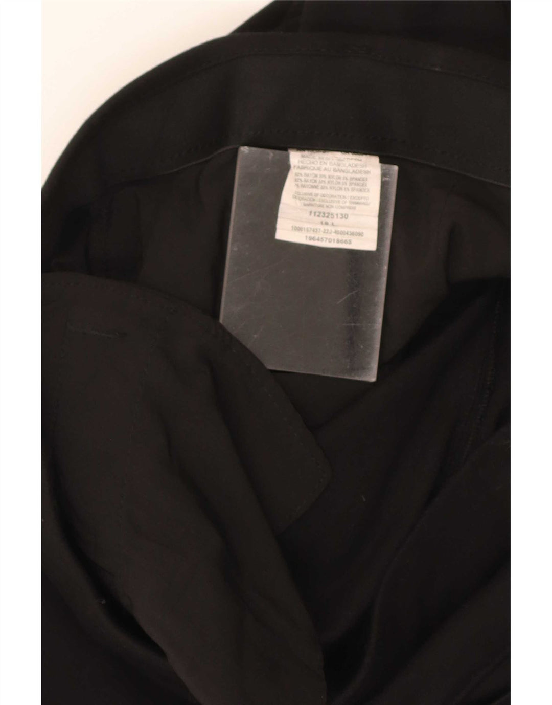 Lee Straight Chino Bukser til mænd W40 L31 Sort Rayon