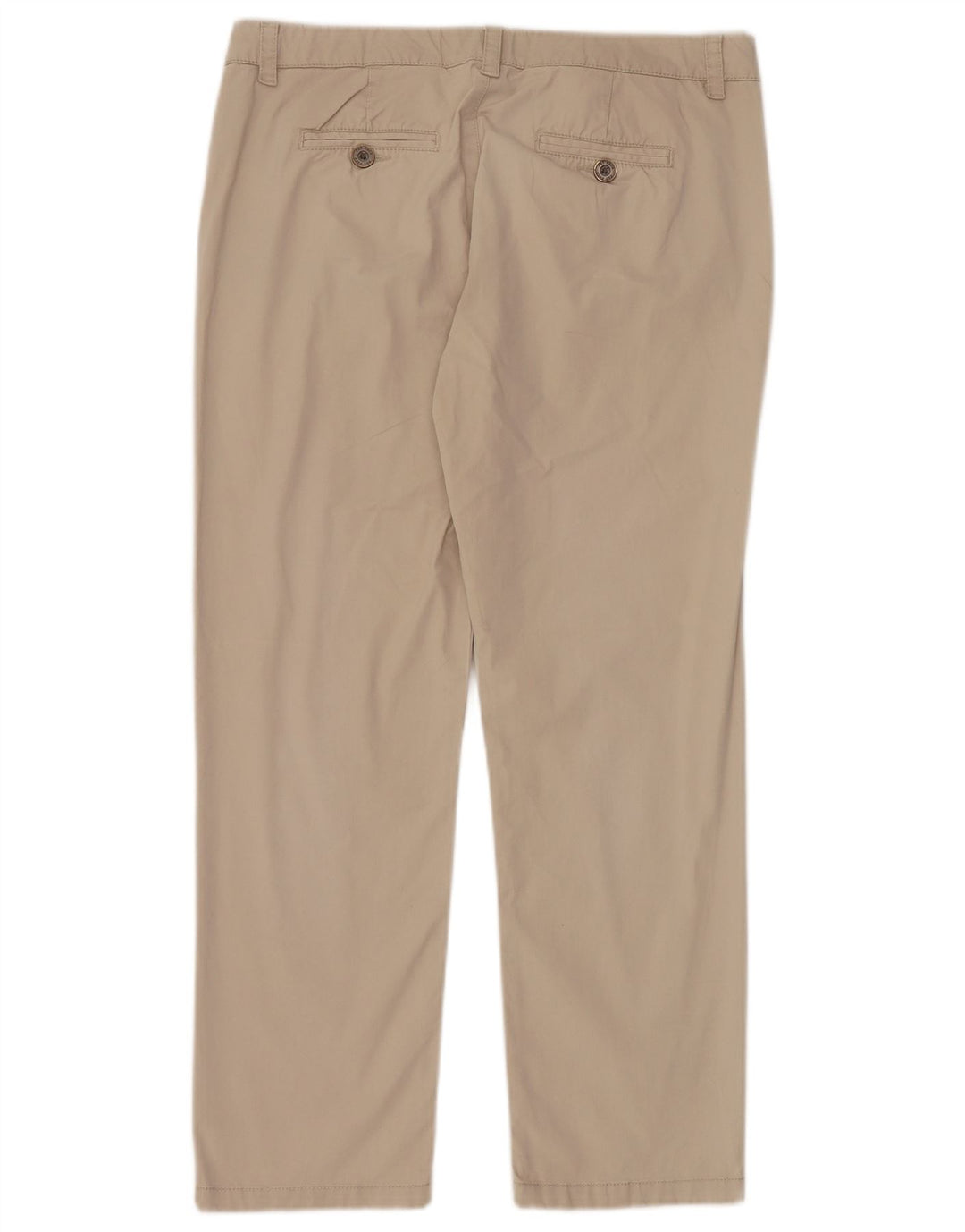 FAT FACE Dame Pegged Chino Bukser UK 12 Medium W32 L28 Beige Bomuld