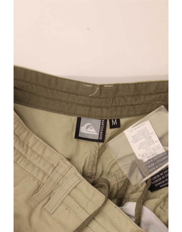 Quiksilver Herre joggers Cargo Bukser Medium W32 L32 Beige Bomuld