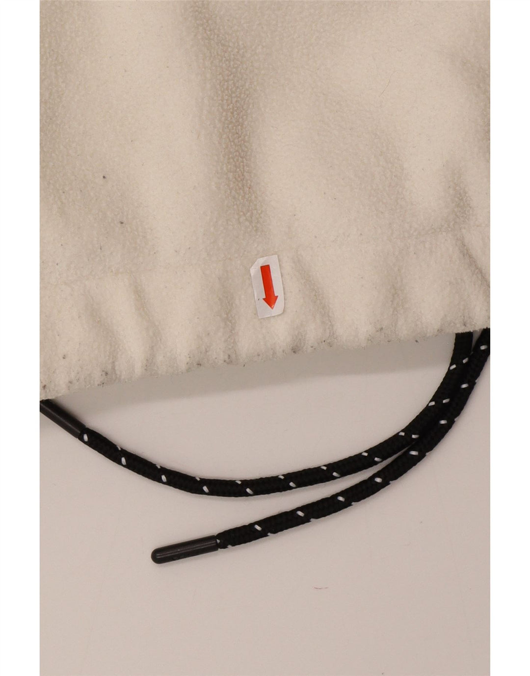 FILA Oversized grafisk fleecetrøje til kvinder UK 10 Small White Colourblock