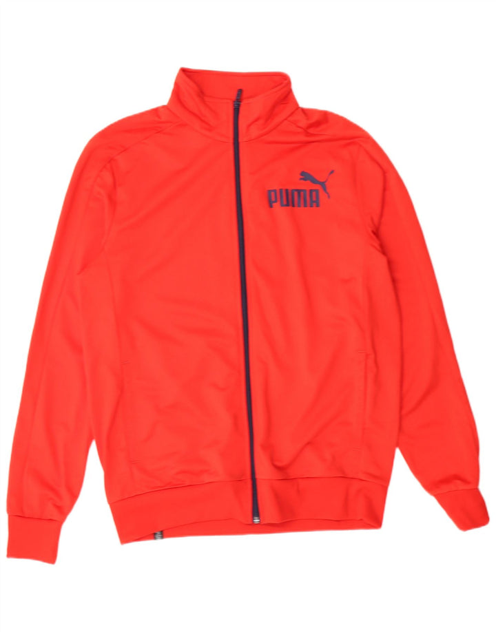 Puma Herre grafisk træningsdragt Topjakke Medium Rød Polyester
