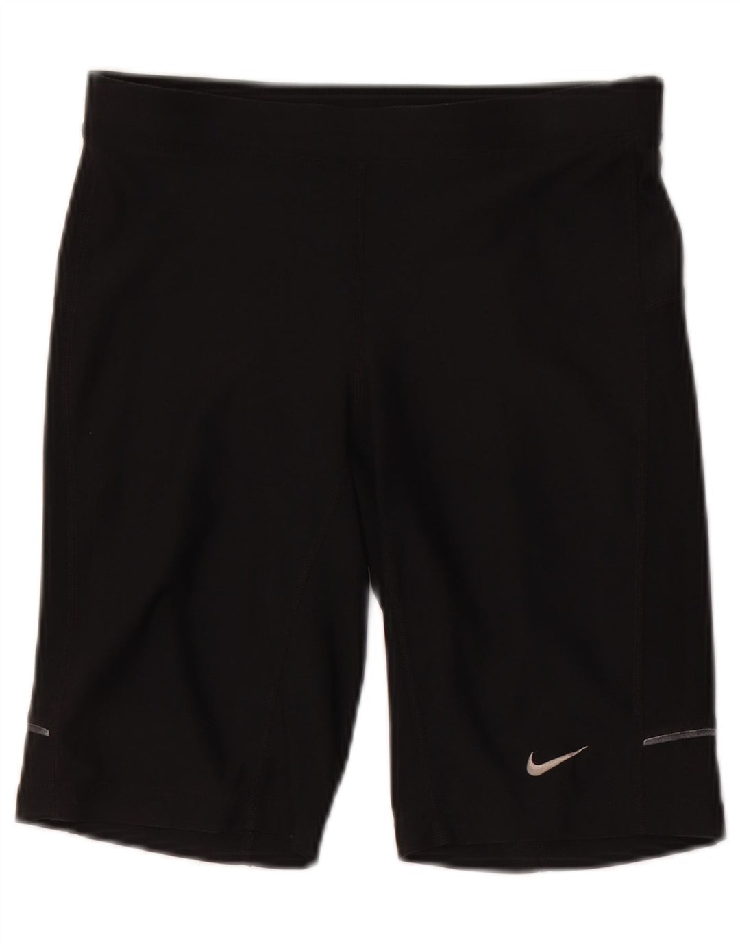 Nike Dame Dri Fit Sport Shorts UK 8 Small Black Polyester