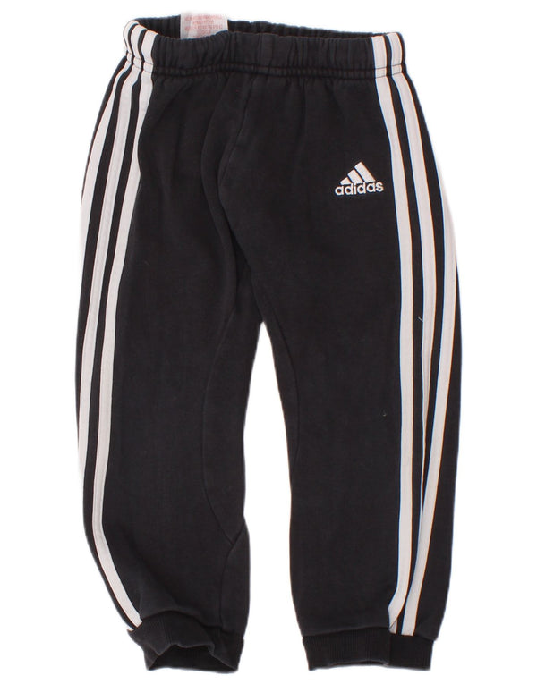 Adidas Baby Boys Joggers træningsdragt bukser 18-24 måneder sort bomuld