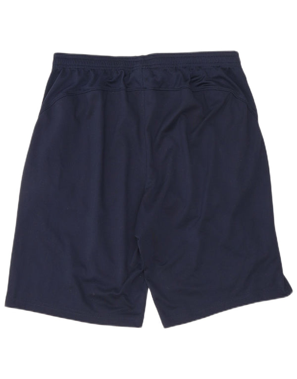 Nike Herre Regular Fit Sportshorts Large Navy Blue Polyester Sports