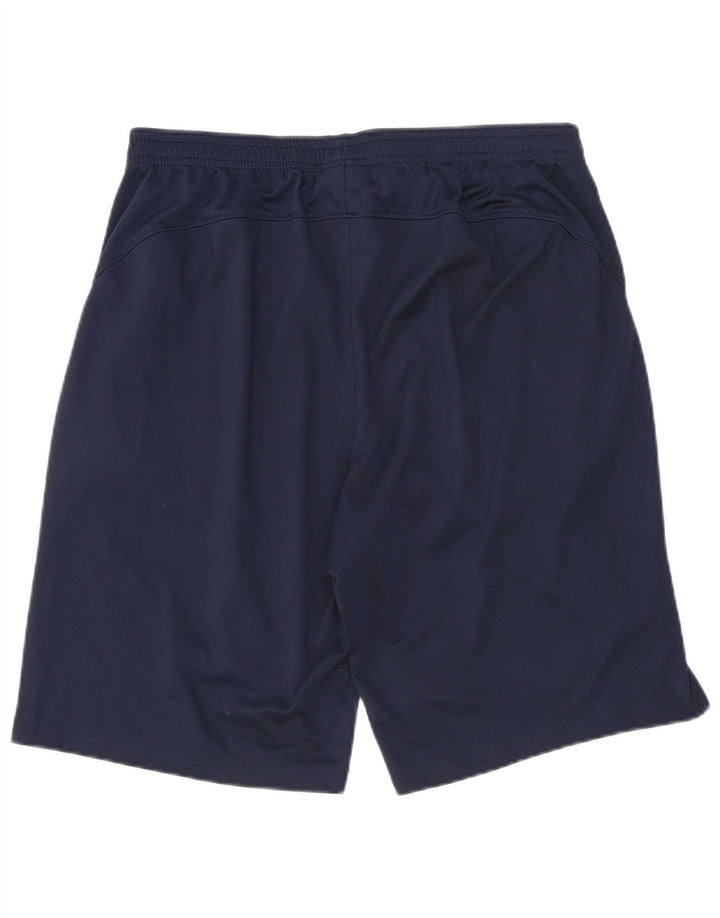 Nike Herre Regular Fit Sportshorts Large Navy Blue Polyester Sports