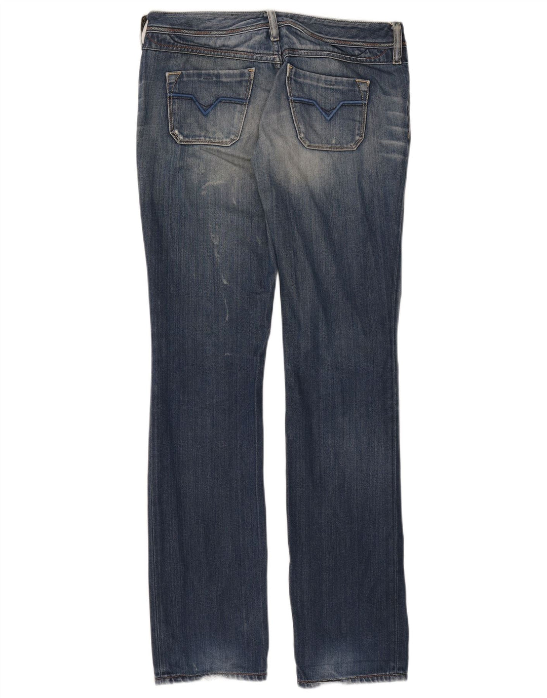 Diesel Dame Bootcut Jeans W30 L34 Blå